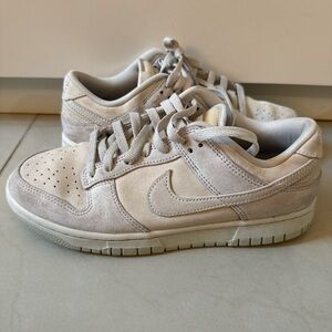 Nike Light Tan Suede Sneakers
